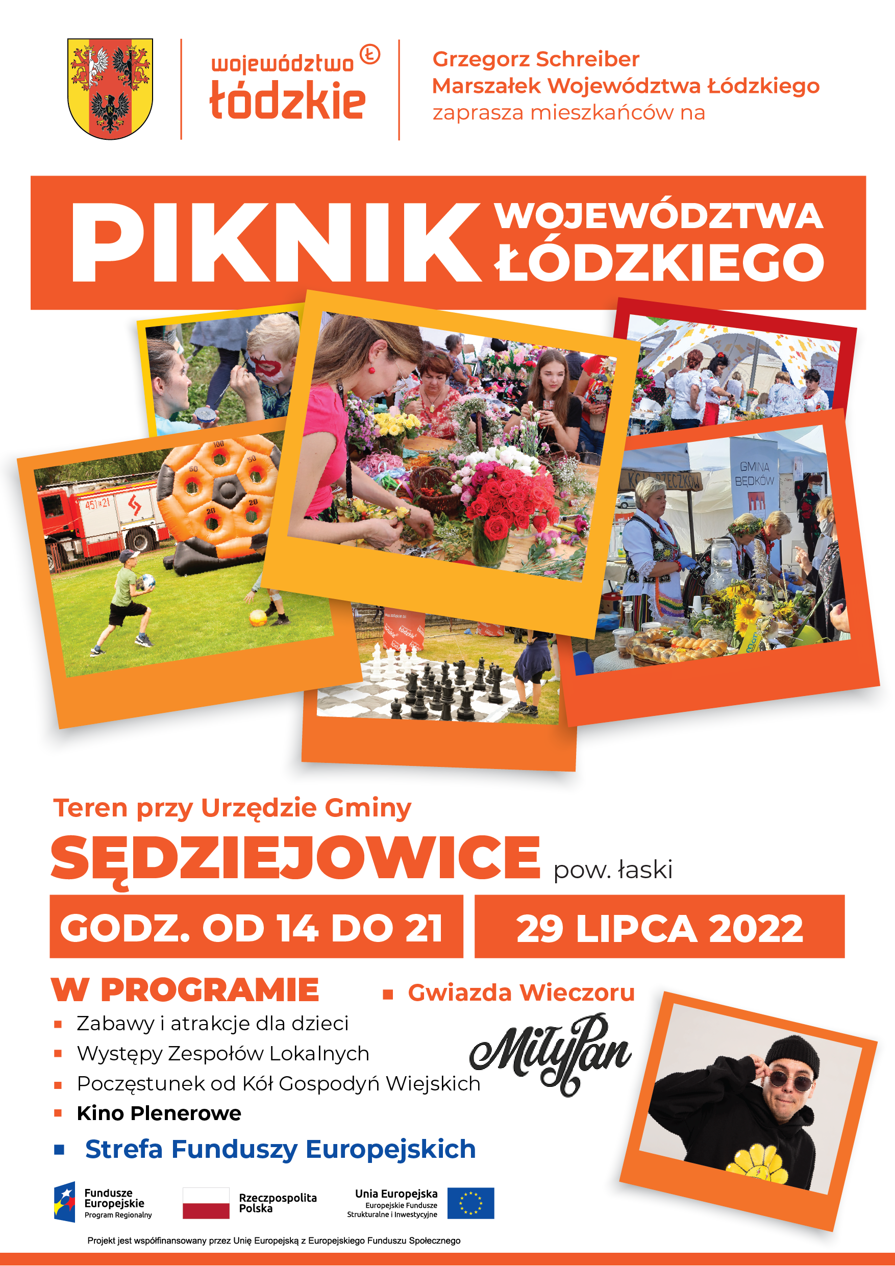 Plakat Pikniku w Sędziejowicach