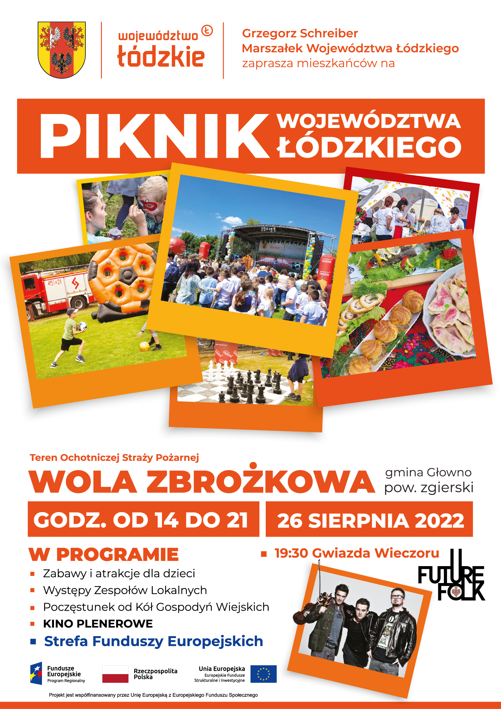 piknik głowno - plakat