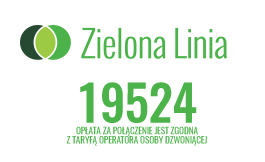 Zielona linia logo