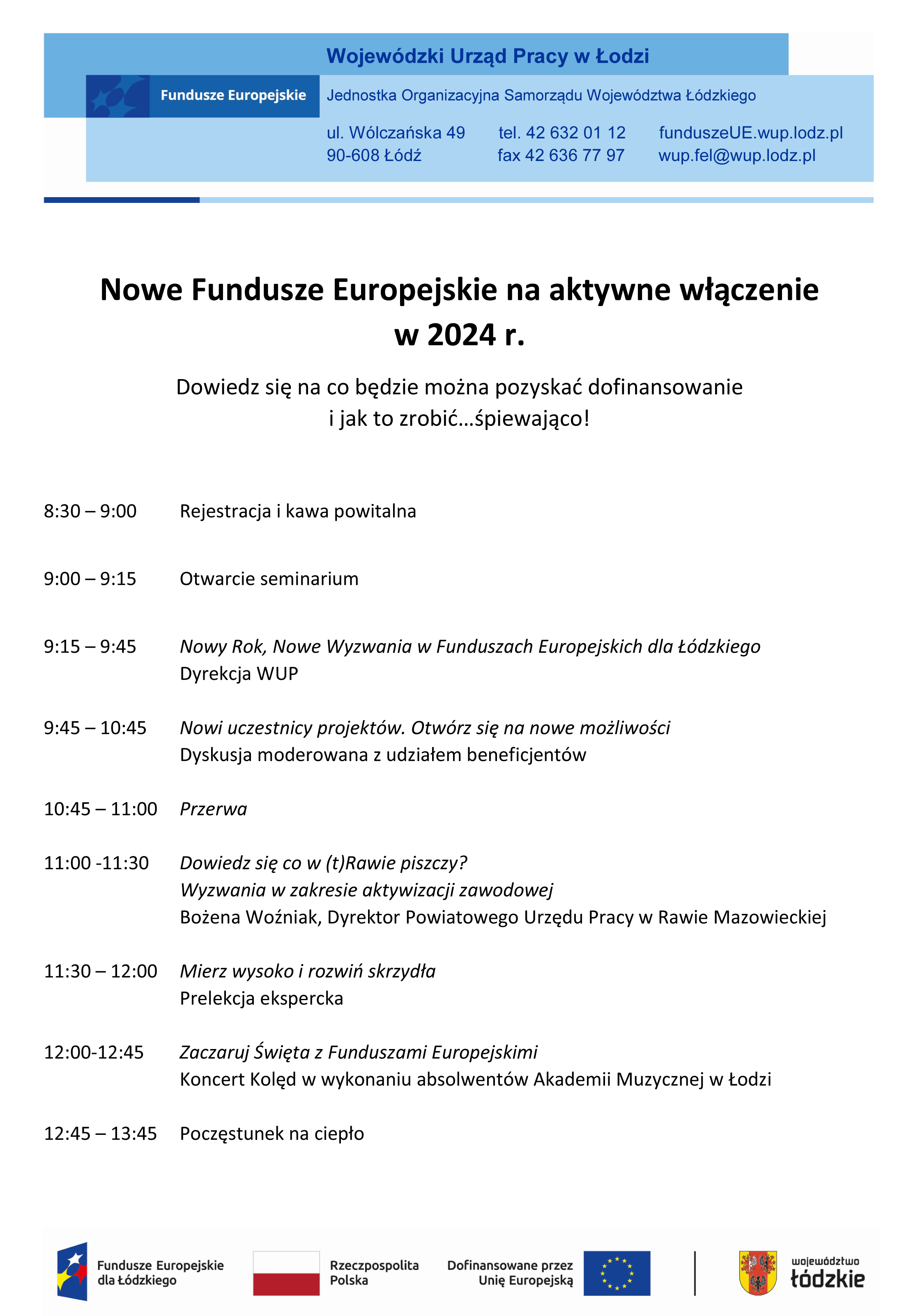 Program seminarium